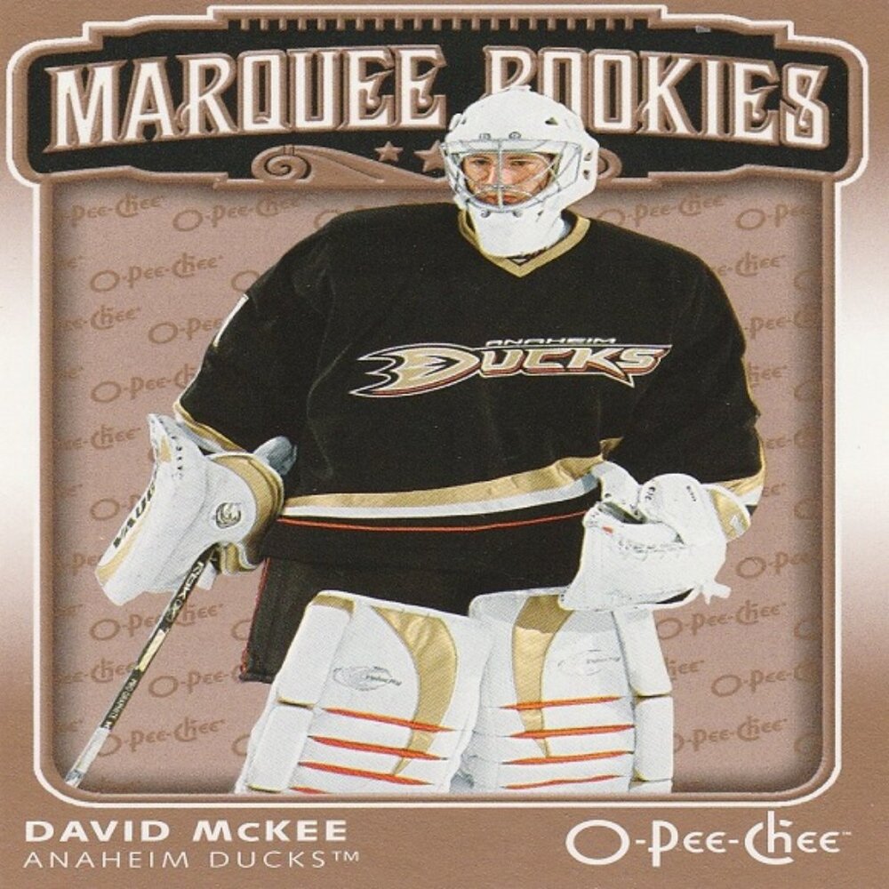 David McKee - 2006/2007 O Pee Chee "Marquee Rookies" Hockey Card